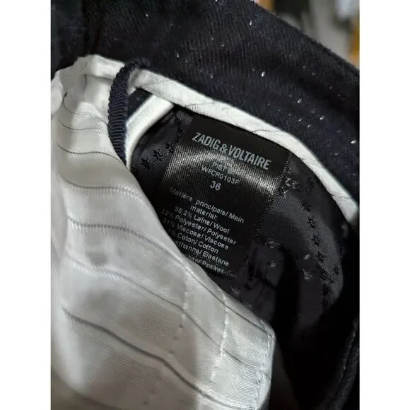 Zadig & Voltaire wool trousers size 38/Medium - Picture 6 of 8